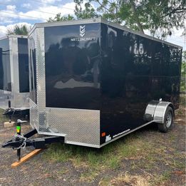 2024 7X14TSA Enclosed Utility Cargo Trailer - SOFLO Trailer CO.