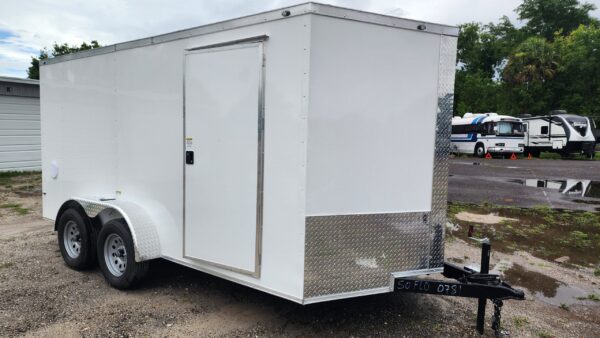 2024 7X14TA2 Enclosed Trailer For Sale - RD - J&C Cargo - JC498942