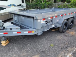 2024 Dump Trailer - 14K - 83x14x2 - Delco Trailers - DT036084 - For Sale