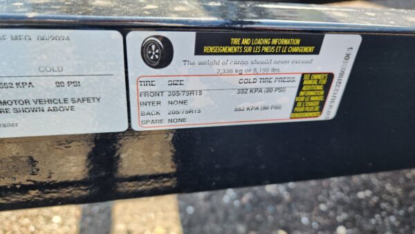 2024 Utility Trailer - U77X12TA2 - 77x12 - Delco Trailers - DT036065 - For Sale