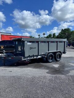 83"x14' Dump Trailer 8860 - Image 11
