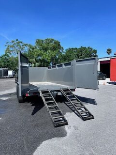 83"x14' Dump Trailer 8860 - Image 2