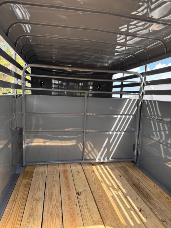6'8"x16" TA Livestock Trailer 0300 - Image 2
