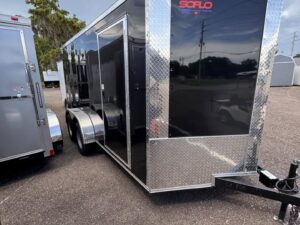 7x14 TA Enclosed Trailer 8936