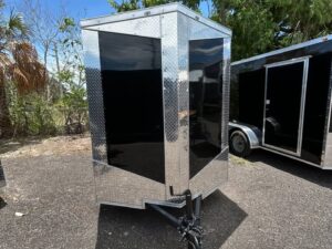 6x12 SA Enclosed Trailer 4258
