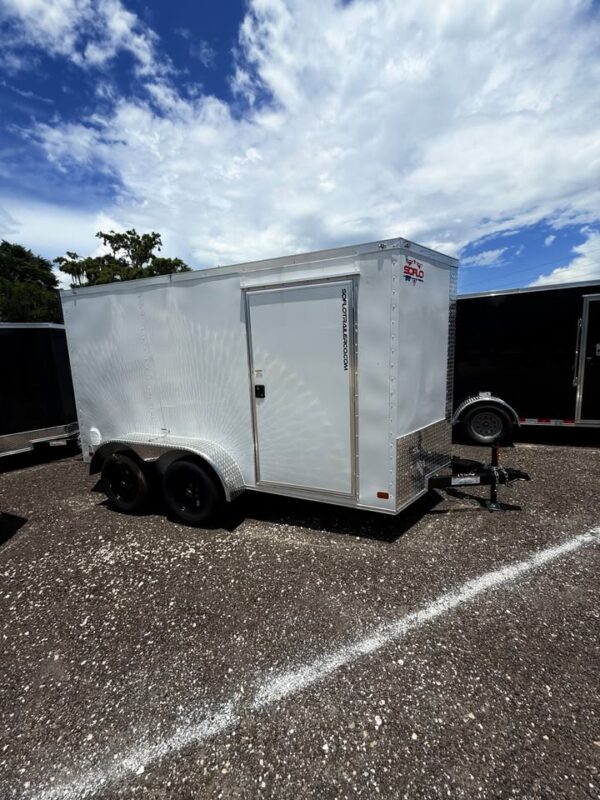 7x12 TA Enclosed Trailer 7290