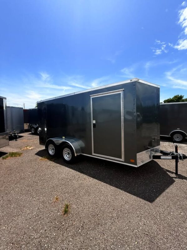 7x14 TA Enclosed Trailer 8052