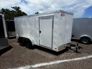 7x14 TA Enclosed Trailer 7288