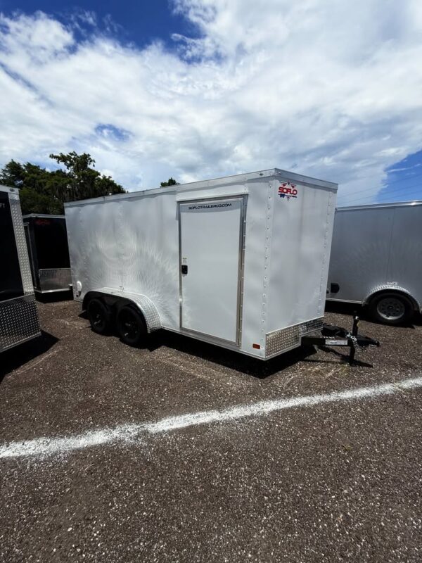 7x14 TA Enclosed Trailer 7288