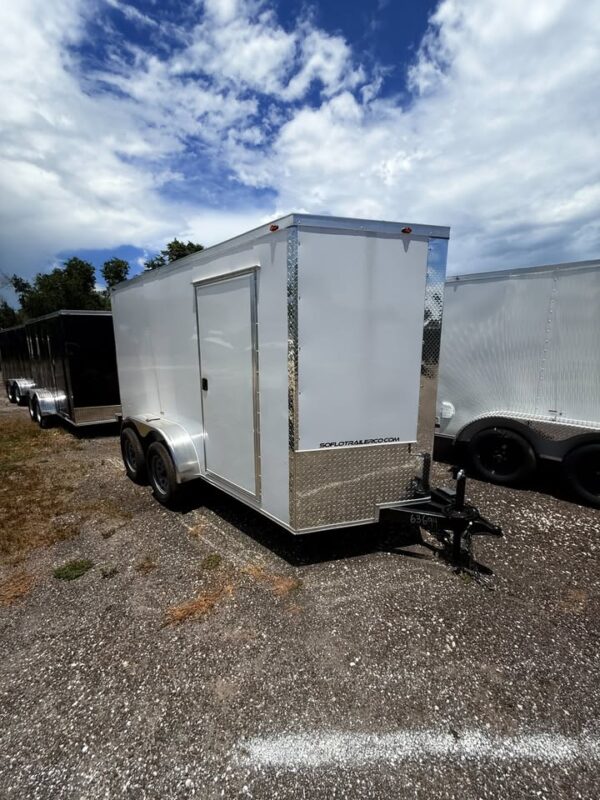 6x12 TA Enclosed Trailer 3694