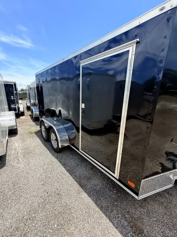 7x14 TA Enclosed Trailer 8054 - Image 3