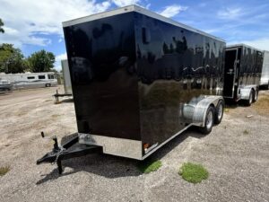 7x14 TA Enclosed Trailer 8054