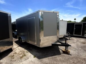 7x12 SA Enclosed Trailer 4261