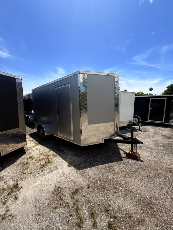 7x12 SA Enclosed Trailer 4261