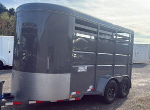 6x14 Horse Trailer Bumper Pull